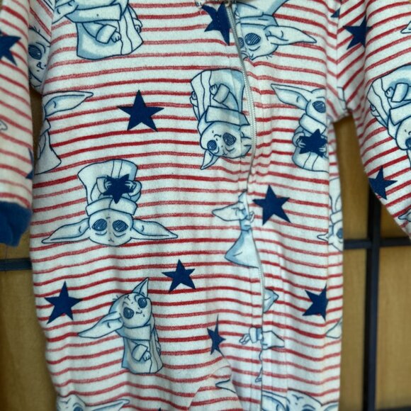 Star Wars Baby Yoda Grogu Sleeper 0–3 Months - Picture 5 of 5